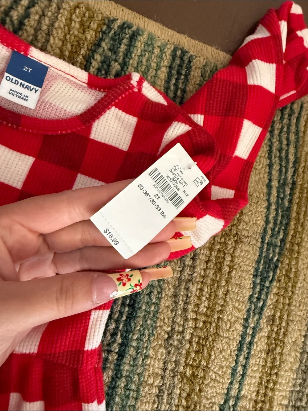 Old Navy Checkered Dress